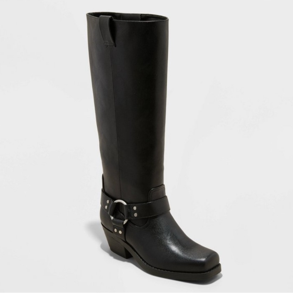 Universal Thread Black ‘Leather’ Boots